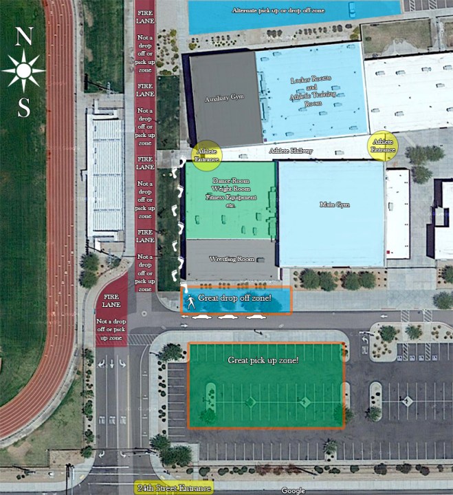 GRHS athletic map 800